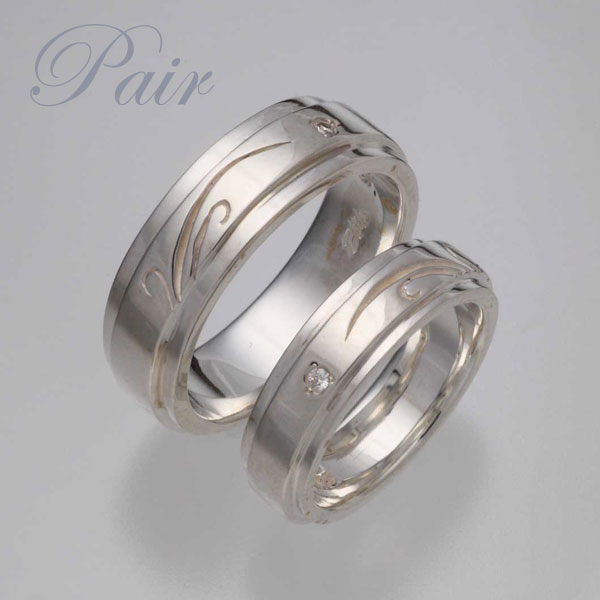 【送料無料】 ペアリング ダイヤ リング マリッジリング ダイヤモンドリング / レインドロップ ギフト オリジナル 【コンビニ受取対応商品】 ご褒美 卒業祝い...