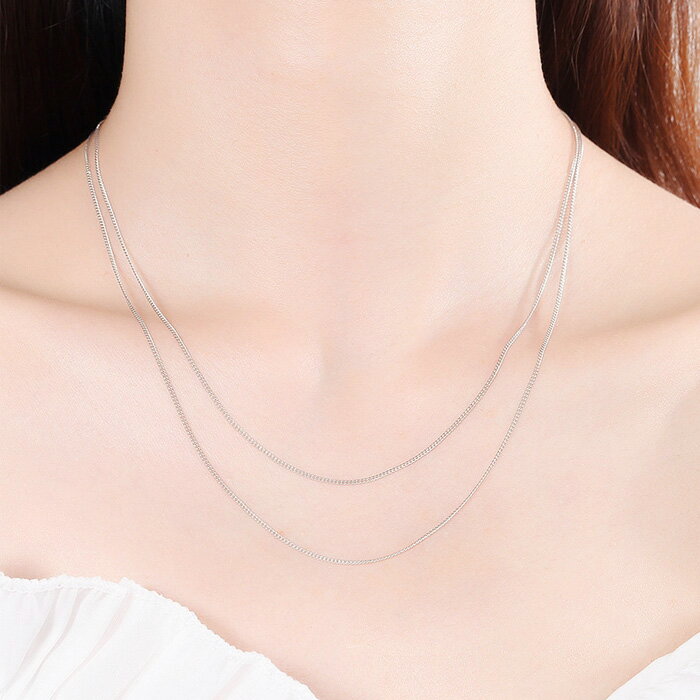 喜平チェーン 1.7mm 50cm 55cm チェーン ステンレス ネックレス ステンレスチェー...