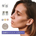 \最大1000円OFFクーポン配布中/ピアス 医療用ステンレス ペア アレルギーフリー キュービックジルコニア 上品 ジュエリー ブランド ポスト レディース ...