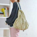 【SALE】【セール】【50%OFF】【即納】Ungrid アングリッドギャザーボリュームリュック 112411928801