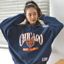 アングリッド パーカー レディース 【即納】Ungrid アングリッドRUSSELL別注 CHICAGO BEARS ビッグパーカー 112352779701【2023AW】【あす楽】