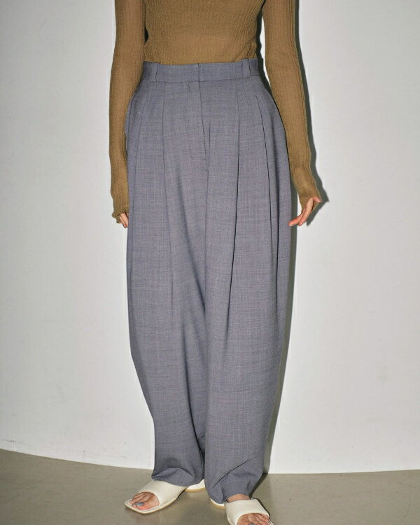 TODAYFUL トゥデイフルHighwaist Tuck Trousers ハイウェストタックトラウザーズ パンツ 12310726 吉田怜香