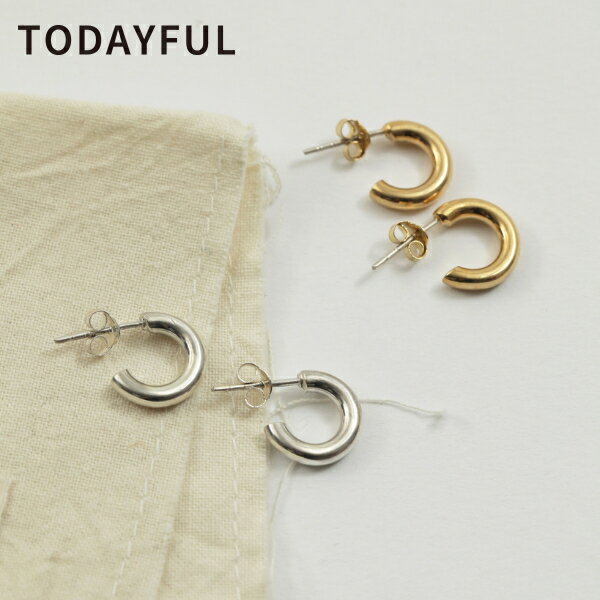 【再入荷！】TODAYFUL LIFE’s ライフズCompact Hoop Pierce (Silver925) コンパクトフープピアス 11920940 12990907【2021SS新作】【あす楽】【送料無料】≪4月9日入荷≫