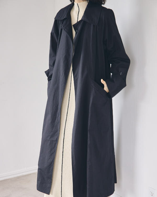 【SALE】【セール】【30％OFF】【即納】TODAYFUL トゥデイフルLIFE's ライフズ春夏 22春 22春夏コレクション 待望Tuck Over Trenchcoat タックオーバートレンチコート 12210005 吉田怜香【2022SS新作】【あす楽】のサムネイル