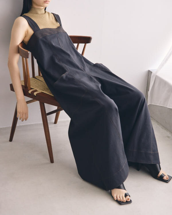 【SALE】【セール】【20％OFF】【即納】TODAYFUL トゥデイフル LIFE's ライフズ春夏 22春 Stitch Twill Combinaison ステッチツイルコンビネゾン 12210314 吉田怜香【2022SS新作】【あす楽】のサムネイル