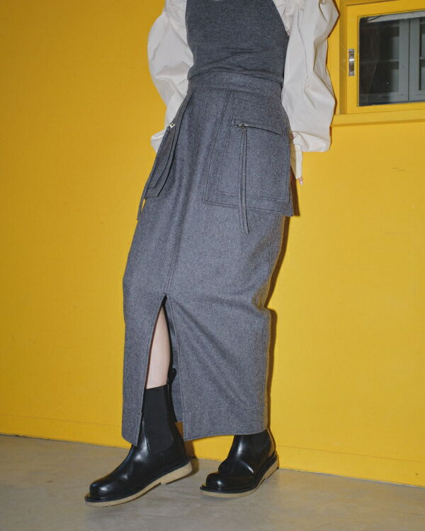 【SALE】【セール】【50％OFF】【即納】TODAYFUL トゥデイフル LIFE s ライフズ2023 winter Multipocket Pencil Skirt マルチポケットペンシルSK スカート ロングスカート 12320806【2023AW新…