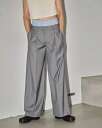 TODAYFUL トゥデイフル2024 Spring/Summer 2024春夏Double Waist Trousers ダブルウェストトラウザーズ パンツ 12410715 吉田怜香≪3月15日入荷≫