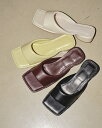 TODAYFUL トゥデイフル2024 Spring/Summer 2024春夏Square Padded Sandals スクエアパッドサンダル 12411009 吉田怜香≪3月15日入荷≫