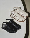 TODAYFUL トゥデイフル2024 Spring/Summer 2024春夏Leather Gurkha Sandals レザーグルカサンダル 12411014 吉田怜香≪3月29日入荷≫