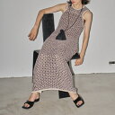 TODAYFUL トゥデイフル 2024 Spring/Summer 先行予約 2024春夏受注会Lowgauge Honeycomb Knitdress ローゲージハニカムニットドレス ワンピース 12410320≪9月26日予約開始≫