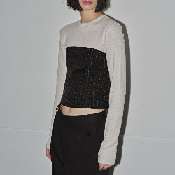 【SALE】【セール】【50%OFF】【即納】TODAYFUL トゥデイフル2024prefall 2024夏秋Stripe Bustier Tops ストライプビスチェトップス 12420409 吉田怜香【2024AW新作】
