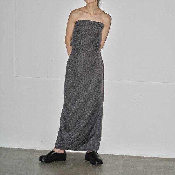 TODAYFUL トゥデイフル2024prefall先行予約 2024夏秋受注会Stripe Pencil Skirt ストライプペンシルスカート ボトムス 12420801 吉田怜香【2024AW新作予約】【8月中旬-9月中旬お届け予定】≪1月30日予約開始≫