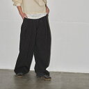 TODAYFUL トゥデイフル2024prefall先行予約 2024夏秋受注会Bonding Wide Trousers ボンディングワイドトラウザーズ パンツ ボトムス 12420710 吉田怜香【2024AW新作予約】【10月中旬-11月中旬お届け予定】≪1月30日予約開始≫