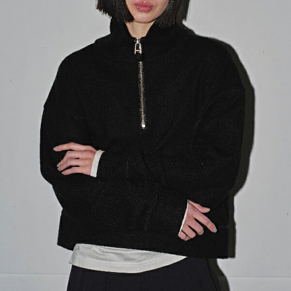 TODAYFUL トゥデイフル2024prefall先行予約 2024夏秋受注会Halfzip Wool Pullover ハーフジップウールプルオーバー トップス 12420201 吉田怜香【2024AW新作予約】【10月中旬-11月中旬お届け予定】≪1月30日予約開始≫