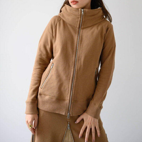 UNBLEACHED アンブリーチドBasic Sweat Big Hood Jacket ベーシックスウェットビッグフードジャケット