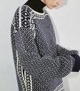 TODAYFUL トゥデイフル LIFE's ライフズ秋冬 winter PreFall Nordic Over Knit ノルディックオーバーニット セーター 柄 12220502