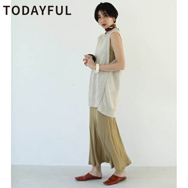 【5/19限定1,000円オフクーポン対象】【SALE】【セール】【50％OFF】TODAYFUL トゥデイフル LIFE 039 s ライフズSatinjacquard Camisole Dress サテンジャカードキャミソールドレス 11920314【あす楽】