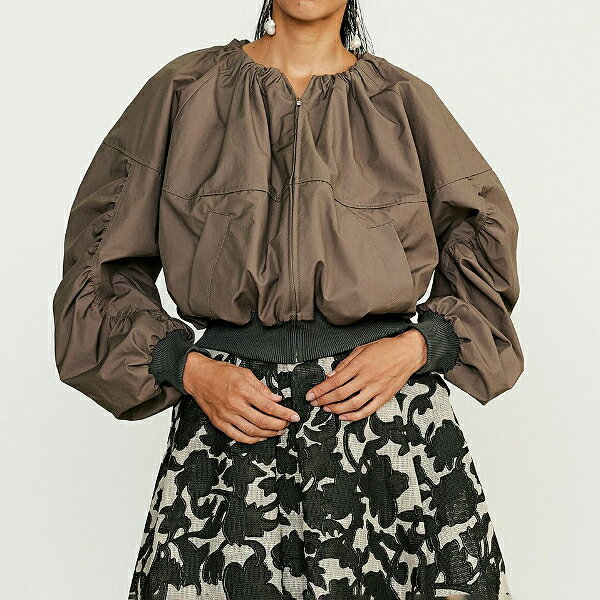 【SALE】【セール】【30％OFF】【即納】DOUBLE STANDARD CLOTHINGSov. / イレギュラーギャザーブルゾン / ダブスタ DSC 0305520231 bluelotus-10021818 ブルーロータス サンプル画像2