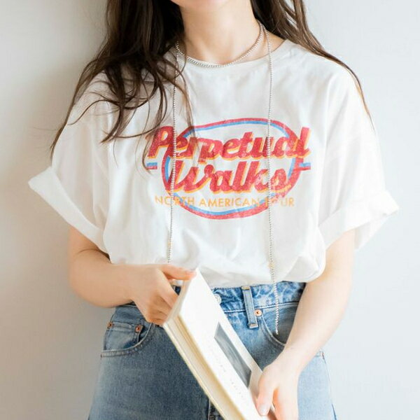 Ungrid アングリッドツアーロゴルーズTee Tシャツ 112422793901≪4月12日入荷≫