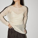 【即納】TODAYFUL トゥデイフル LIFE's ライフズ2024 Spring/Summer 2024春夏Slit Sheer Knit スリットシアーニット 12310521 吉田怜香【2024SS新作】【あす楽】≪3月15日入荷≫