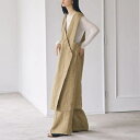 【SALE】【セール】【20%OFF】【即納】TODAYFUL トゥデイフル LIFE's ライフズAsymmetry Linen Vest アシンメトリーリネ...