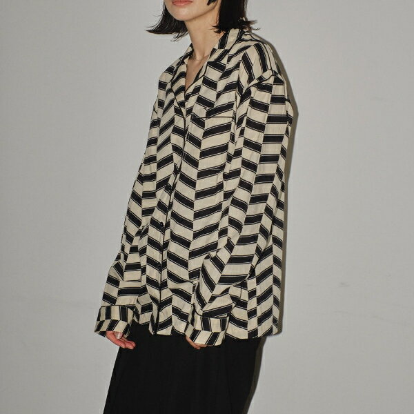 【即納】TODAYFUL トゥデイフルGeometric Pajamas Shirts ジオメトリックパジャマシャツ 12410402 吉田怜香【2024SS新作】【あす楽】