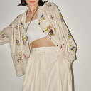 【3度目リピート分（納期8月-9月）】TODAYFUL トゥデイフル2024春夏受注会Embroidery Patchwork Shirts エンブロイダリー パッチワークシャツ 長袖 シャツ 刺繍 12410403 吉田怜香【2024SS新作予約】【8月-9月お届け予定】≪3月28日予約開始≫