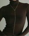 【即納】ànuke アンヌーク anuke2025ss 2025springl/summerMixchain Long Necklace ミックスチェーンロングネックレス アクセサリー 62510909 船曳ひろみ【2025SS新作】≪2月27日入荷≫
