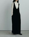 【即納】ànuke アンヌーク anuke2025fw 2025Fall/Winter 秋冬Velour Uneck Onepiece ベロアUネックワンピース 62520314 船曳ひろみ【2025FW新作】≪9月7日入荷≫