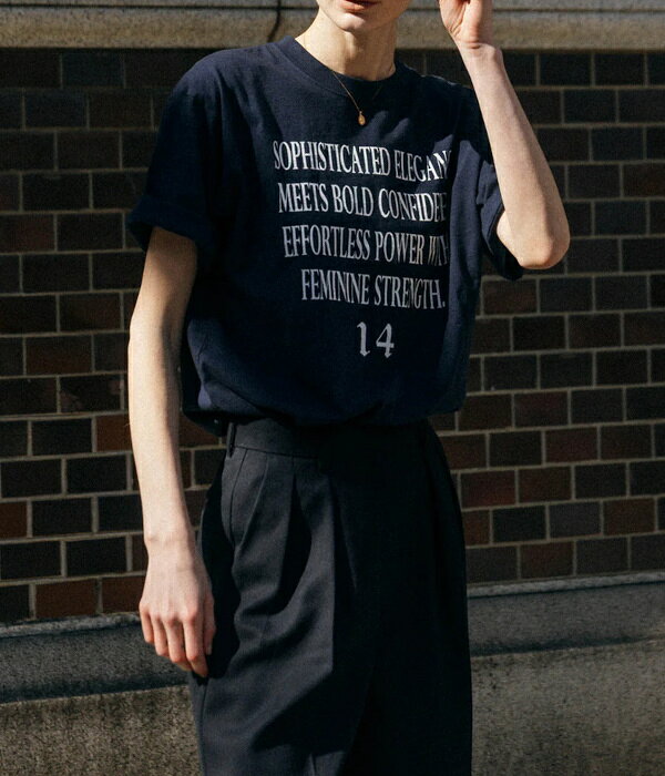 【即納】CREDONA クレドナPARMANENT TEE(14) パーマネントTシャツ 14 1426212110【2026SS新作】≪7月4日入荷≫
