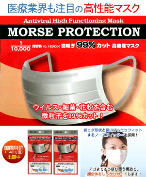 モースプロテクション 5枚入り×12袋 計60枚【PM2.5対応マスク 花粉対策 5枚個包装 医療用マスク サージカルマスク 大きめ 小さめ 子供用マスク タバコ 使い捨て】