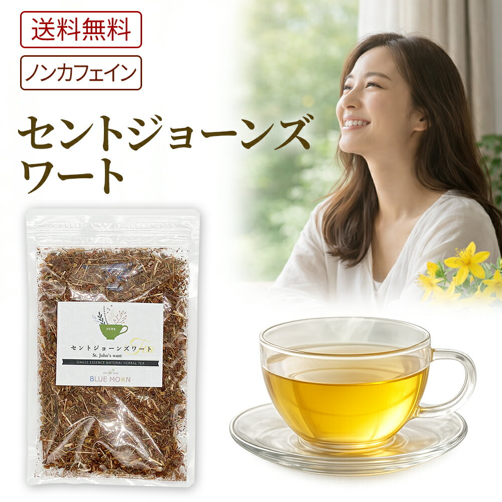 【送料無料】ハーブティー セントジョーンズワート セイヨウオトギリソウ 西洋 弟切草 自然 ナチュラル ハーブ 無添加 ノンカフェイン セントジョーンズワートティー セイヨウオトギリ 1000円ポッキリ お茶