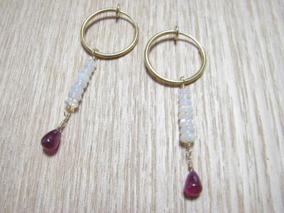 16015エチオピア産オパールとル...