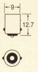 【24V電球】KOITO(コイト)　1363(24V6Wシングル球・10個入り)　【500】