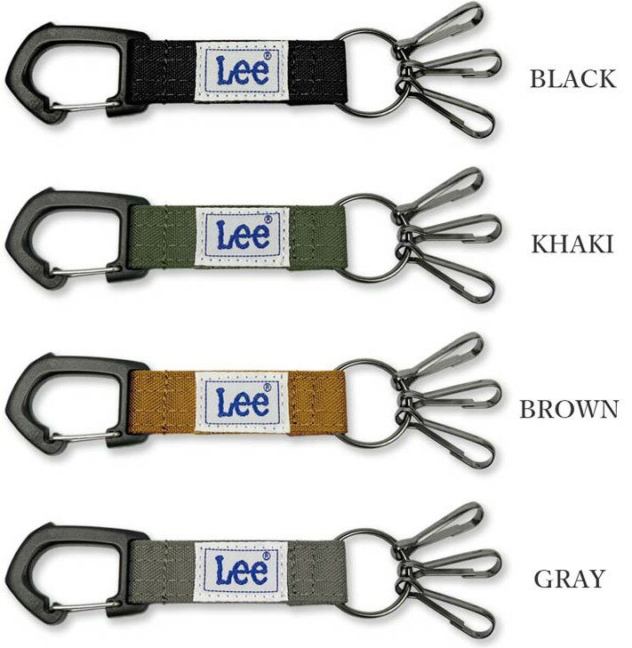 【メンズアクセサリー】Lee(リー)CORDUR(コーデュラ)ナイロンカラビナキーホルダー 0520655【483】