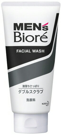 【スキンケア】Kao(花王) MEN's Viore(メンズビオレ)洗顔料ダブルスクラブ 130g 【590】