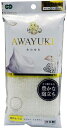 【バス用品】オーエ(OHE)ボディタオル あわゆき ナイロンタオル超やわらか ホワイト 61360【590】