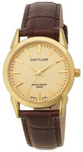 【メンズ腕時計】SUN FLAME(サンフレイム)J-AXIS(ジェイアクシス)日本製ウオッチMJG-X07-BR【542】