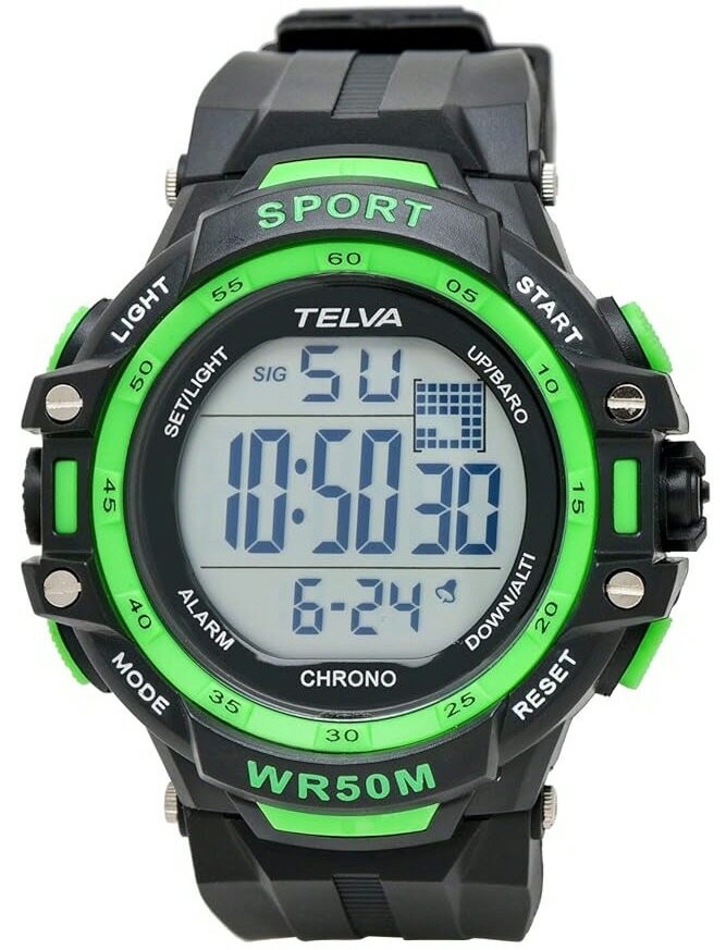 WATCH 商品説明 機能満載＆見やすいデジタルウォッチ ストップウォッチ・ELライト・アラーム ・カレンダー・時刻をふたつ設定可能 防水機能・電池寿命 5気圧防水・ 電池寿命約2年 ケースサイズ： (約)直径54.7×厚さ17.5mm 本体重量：(約)55g 駆動：バッテリータイプ 日常生活強化防水（5気圧防水） 時刻表示（時・分・秒）12/24 時間表示切替 カレンダー表示（月・日・曜日） ストップウォッチ （最大計測時間：23時間59分59秒99） アラーム（ON/OFF設定可能） 時報（ON/OFF設定可能） ELライト 保証期間：1年間 ※掲載商品の仕様、デザイン、生産国、発売時期は 　 予告なく 変更する場合がありますので、 　 あらかじめご了承ください。 ※掲載画像の色彩は実際の商品及び印刷物と 　 多少異なる場合があります。 ※メーカー希望小売価格はメーカーカタログに 　 基づいて掲載しています。 発送詳細 複数ご注文、またはメール便対応商品をご注文の場合は、ショッピングモールからの自動メールでは送料は確 定しておりません。店舗よりメールにて確定送料をお知らせ致します。こちらの商品（1点） の送料は下記のとおりです。 ご 注文確定前に必ずコチラをご確認の上ご購入をお願い致します・ご確認ください・配送について・返品、交換について {カテゴリ} とけい クロック CLOCK ウォッチ WATCH スポーツ腕時計 柱時計 掛時計 目覚まし時計 置き時計 自動巻き式 手巻き式 逆回転 電波時計 日時計 水時計 燃焼時計 砂時計 機械式時計 クォーツ時計 原子時計 スプリングドライブ マリンクロノメーター 和時計 クロノグラフ クロノメータ カウントダウンタイマー 暦 うるう年 不定時法 定時法 棒テンプ 振り子 太陽電池 ストップウォッチ ベゼル 針 メンズ腕時計 レディース腕時計 男女兼用腕時計 ペアウォッチ キッズ用腕時計 懐中時計 腕時計用アクセサリー トレーニング フィットネス 携帯電話 iPhone アイフォン スマートフォン スマホ メンズジュエリー ペアアクセサリー ブライダルジュエリー ボディピアス タトゥーシール ルースストーン ■ ご不明な場合はお問合せ下さい。