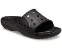 【送料込み(一部地域除く)】【カジュアルサンダル】crocs(クロックス)バヤ 2.0 スライド208215-001 BLACK【470】