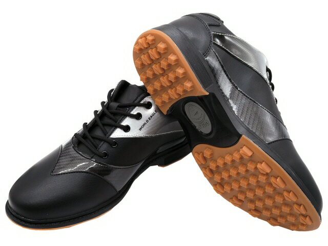 【送料込み(一部地域除く)】【ゴルフシューズ】WORLD EAGLE(ワールドイーグル)スパイクレスシューズ FLAZ3WE-FZ3SL-X PERFECT/BLACK【750】