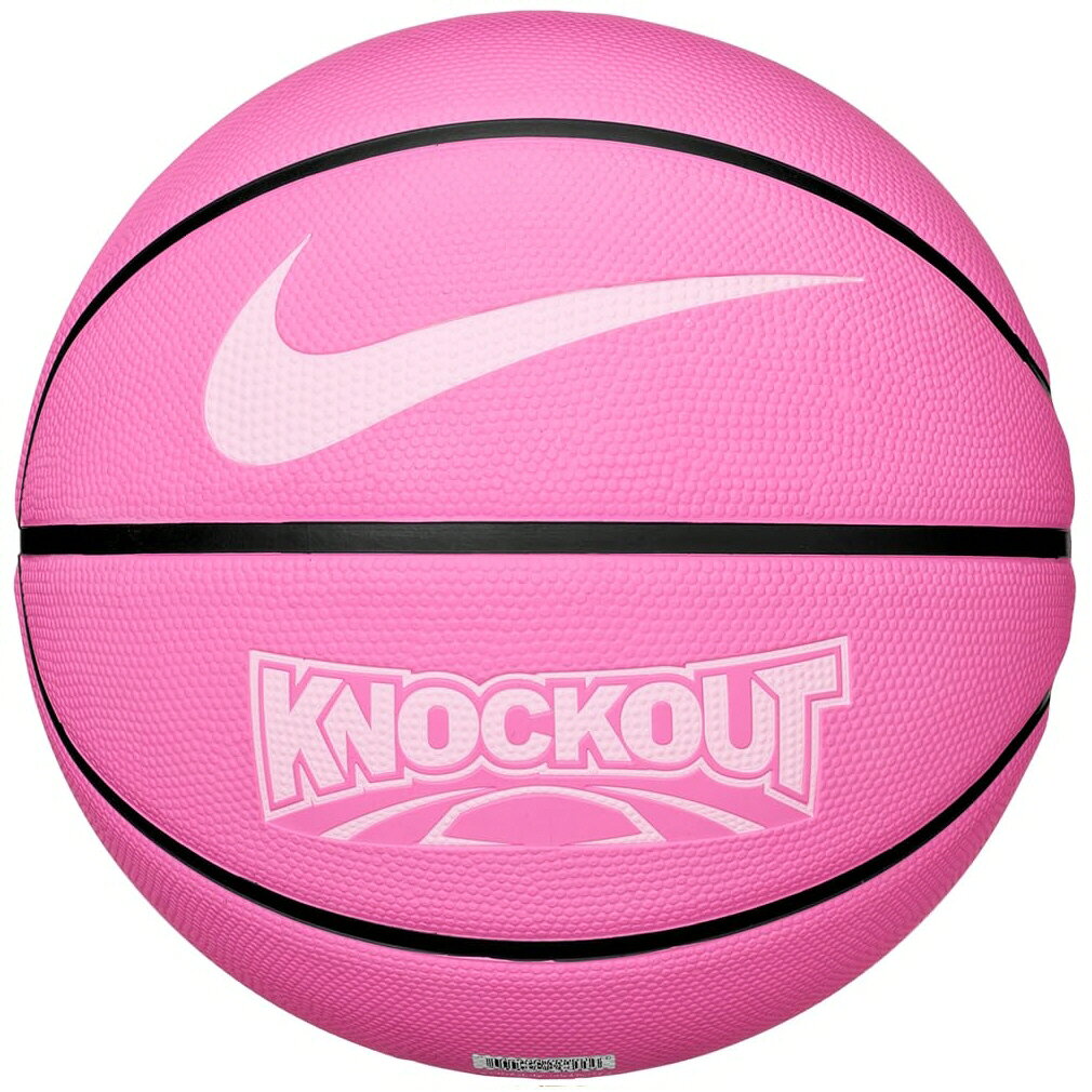 NIKE KNOCK OUT BASKETBALL 商品説明 耐久性に優れたゴム製外装はストリートプレイ に最適凹凸加工のロゴで安定したグリップ を実現深い溝がボールコントロールと指先 の位置合わせが可能。 推奨使用環境:屋内・野外 素材：ゴム サイズ適応 5号 小学校用 6号 一般女子・大学女子・高校女子・中学校女子用 7号 一般男子・大学男子・高校男子・中学校男子用 ※掲載商品の仕様、デザイン、生産国、発売時期は 　予告なく 変更する場合がありますので、 　あらかじめご了承ください。 ※掲載画像の色彩は実際の商品及び印刷物と 　多少異なる場合があります。 ※メーカー希望小売価格はメーカーカタログに 　基づいて掲載しています。 発送詳細 複数ご注文、またはメール便対応商品をご注文の場合は、ショッピングモールからの自動メールでは送料は確定しておりません。店舗よりメールにて確定送料をお知らせ致します。こちらの商品（1点）の送料は下記のとおりです。 ご注文確定前に必ずコチラをご確認の上ご購入をお願い致します・ご確認ください・配送について・返品、交換について {カテゴリ} ■ ご不明な場合はお問合せ下さい。