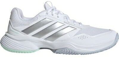 ADIDAS GAME COURT 3 LADIES TENNIS SHOES商品説明 自信をまとった一歩目が、ゲームの流れ を引き寄せる。 ゲームコート 3 オールコート　テニスは、 試合の最初から最後のポイントまで、 ブレない安定感と快適な履き心地を 求めるプレーヤーに向けてつくられた一足。 アップデートされたアディウェア　アウトソール が、あらゆる方向へのステップに応える グリップ力を提供し、思い切ったフットワーク を後押しする。 軽量TPUヒールクリップが横方向の動きで かかとをしっかりホールドし、つま先の スプリングが攻めの姿勢と前方向への 体重移動をサポートする。 素早くダイナミックなフットワークのために、 LIGHTMOTIONフォームが軽さと俊敏性、 そして優れた反発性を発揮する。 このミッドソールが、軽量クッショニングの 常識を塗り替えつつ、反発性の高さは そのままに新しい履き心地を提案する。 通気性に優れたメッシュゾーンが足元を フレッシュでドライな状態に保ち、合成 素材のオーバーレイが耐久性とサポート 性を高める。 新しいフィット設計が際立つフィット感を生み、 ミッドフットのホールド感を高めてくれる。 アディダスのアイコニックなロゴと洗練された シルエットが、プレー中もスタイルを妥協 しないテニスシューズであることを物語る。 アディダスにとって、それはただのフット ウェアではない。ライフスタイルそのもの を表現する手段でもある。 レギュラーフィット シューレースクロージャー テキスタイルと合成素材のアッパー テキスタイルソックライナー LIGHTMOTIONミッドソール アディウェア　ラバー　アウトソール アディダスのブランドロゴ TPUヒールクリップ 通気性に優れたメッシュゾーン アッパー：合成繊維・合成皮革 アウトソール：ゴム底 生産国：ベトナム製 ※掲載商品の仕様、デザイン、生産国、発売時期は 　予告なく 変更する場合がありますので、 　あらかじめご了承ください。 ※掲載画像の色彩は実際の商品及び印刷物と 　多少異なる場合があります。 ※メーカー希望小売価格はメーカーカタログに 　基づいて掲載しています。 発送詳細複数ご注文、またはメール便対応商品をご注文の場合は、ショッピングモールからの自動メールでは送料は確定しておりません。店舗よりメールにて確定送料をお知らせ致します。こちらの商品の送料は下記のとおりです。 ご注文確定前に必ずコチラをご確認の上ご購入をお願い致します・ご確認ください・配送について・返品、交換について {カテゴリ} TENNIS SOFT BADMINTON CLUB UNDER WEAR APP APPAREL ACC ACCESSORY BALL PRACTICE SOX MENS MEN WOMENS WOMEN LADIES LADIE ALLCOURT COURT HARD CARPET GRURND GRASS OMNI CLAY SHOES SHOE SNEAKERS SNEAKER TRAINING 女性 男性 一般 大人 学生 中学生 高校生 大学生 軟式　 硬式 テニス バドミントン 部活　 クラブ　 学生　 新入学　 新入部員 靴下 ウエア 下着 球 ボール 練習 コート オール クレー オムニ グランド カーペット 土 室内 室外 屋外 草 芝 ハード スニーカー 靴 シューズ トレーニング