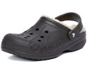 【送料込み(一部地域除く)】【カジュアルサンダル】crocs(クロックス)バヤ ラインド クロッグ205969-206 ESPRESSO【470】