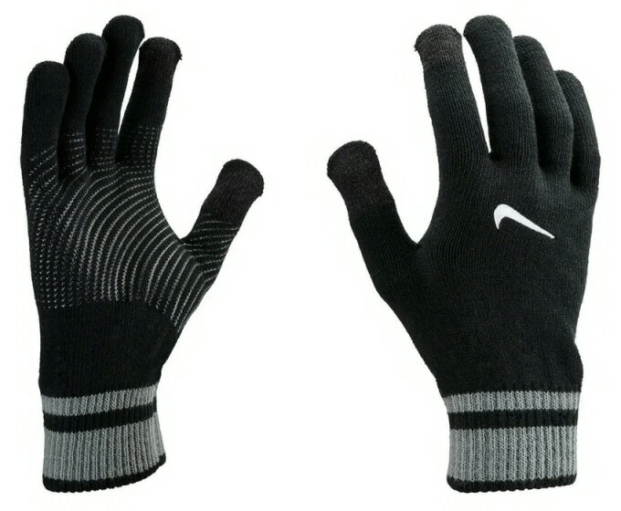 【ランニングアクセサリー・冬物】NIKE(ナイキ)ニット テック＆グリップ グローブ グラフィック 3.0CW1..