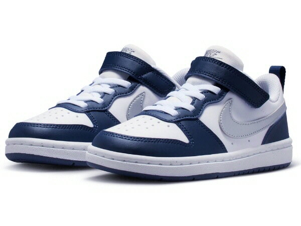 【送料込み(一部地域除く)】【キッズシューズ】NIKE(ナイキ)コート ボロー LOW リクラフト PSジュニアスニーカー DV5457-135【470/N-218】