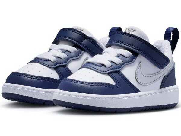 【送料込み(一部地域除く)】【キッズシューズ】NIKE(ナイキ)コート ボロー LOW リクラフト TDベビースニーカー DV5458-135【470/N-21...