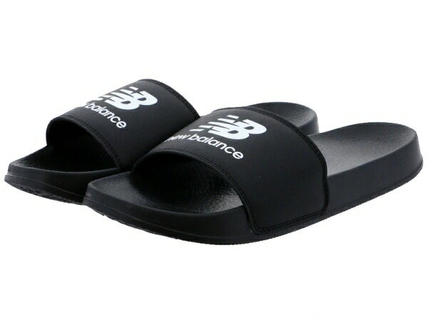 【カジュアルサンダル】new balance（ニューバランス）50 v1 SLIDE スポーツサンダルSUF050E2D BLACK/WHITE【470】