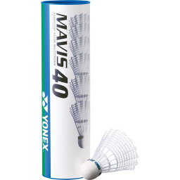 【バドミントンアクセサリー】YONEX(ヨネックス)シャトル MAVIS(メイビス)40P(6個入)M40P【750】