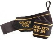 【トレーニング用品】GOLD 039 S GYM(ゴールドジム)ループ付きリストラップ G3511【750】